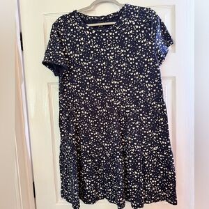 GAP Dark Blue Patterned Dress